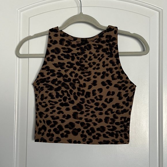 leopard print tank top - Picture 3 of 3